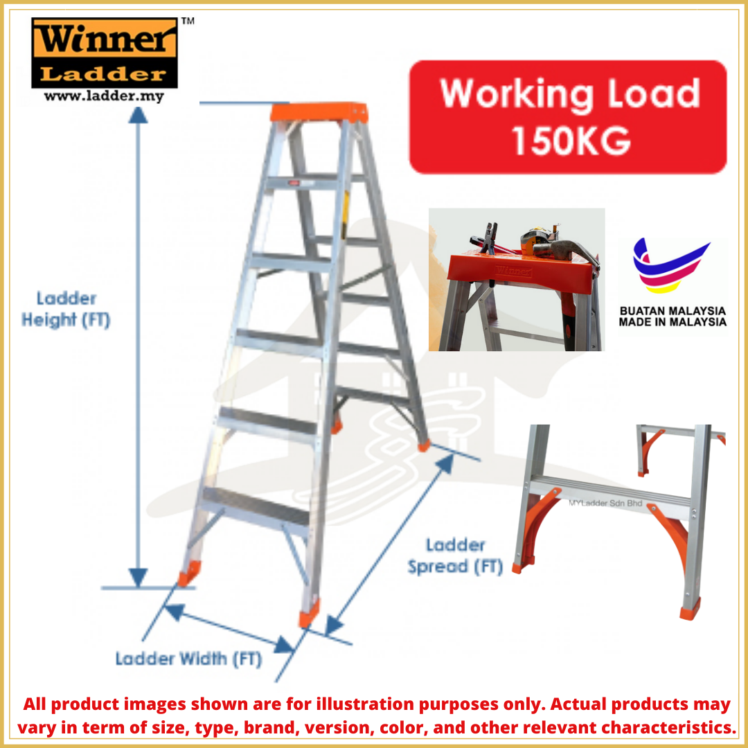 10 step aluminium ladder cheap
